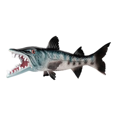 HOMOBABE Simulation Wolf Fisch Modell aus Künstliches Tiermodell für Aquarium Dekoration und Kognitive Spiele Robustes Langlebiges für Aquarienliebhaber von HOMOBABE