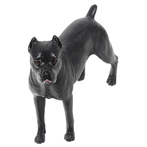 HOMOBABE Simulationshund Figur Realistische Künstliche Hundefigur aus Deko für Kinderzimmer Lernspielzeug für Lebendige Haltungsdarstellung von HOMOBABE