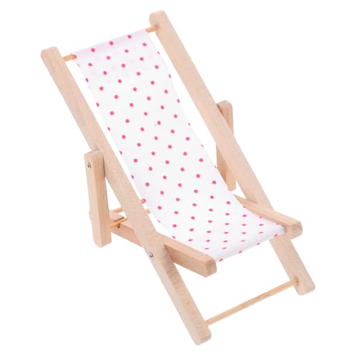 HOMOBABE Strandstuhl Modell aus Holz Puppenhaus Möbel für Dekoration Liegestuhl im Strandstil für Miniaturkunst und Ausstellungszwecke HOMOBABE Strandstuhl Modell aus Holz Puppenhaus Möbel für Dekoration Liegestuhl im Strandstil für Miniaturkunst und Ausstellungszwecke von HOMOBABE