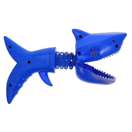 HOMOBABE Telescopic Spring Manipulator Toy Kreatives Tierförmiges Scherzspielzeug für Lustiger Finger Greifer für Partys und Spiele Blau von HOMOBABE