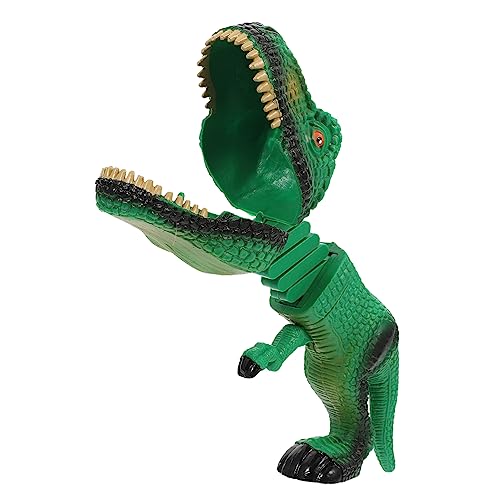 HOMOBABE Telescopischer Tier Design Federmanipulator Clip Kreatives für Interaktives Finger Bissspielzeug Dinosaurier für Partys und Spiele von HOMOBABE