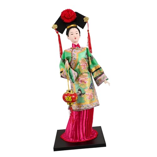 HOMOBABE Traditionelle Kleidungspuppen Chinesische Traditionelle Handwerksfigur Stoffpuppe Im Chinesischen Stil Ornamente Traditionelle Japanische Puppe Chinesische Seidenpuppe von HOMOBABE
