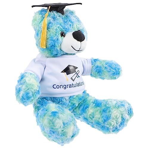 HOMOBABE Tragen Puppe Graduierung Plüsch Bärenpuppe Studentenabschlussgeschenk Bärenpuppe Plüschtier Abschluss Gefüllter Plüschbär Abschluss Plüschbär Pp Baumwolle von HOMOBABE