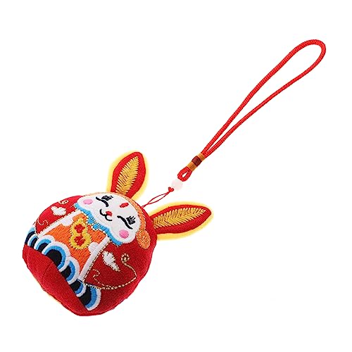 HOMOBABE Wufu Kaninchen Ornament Mondjahr Maskottchen Süßes Plüsch Mondjahr Häschen Dekorationen Jahr des Maskottchens Kaninchen Maskottchen Puppe Jahr Der Kaninchen HOMOBABE Wufu Kaninchen Ornament Mondjahr Maskottchen Süßes Plüsch Mondjahr Häschen Dekorationen Jahr des Maskottchens Kaninchen Maskottchen Puppe Jahr Der Kaninchen von HOMOBABE