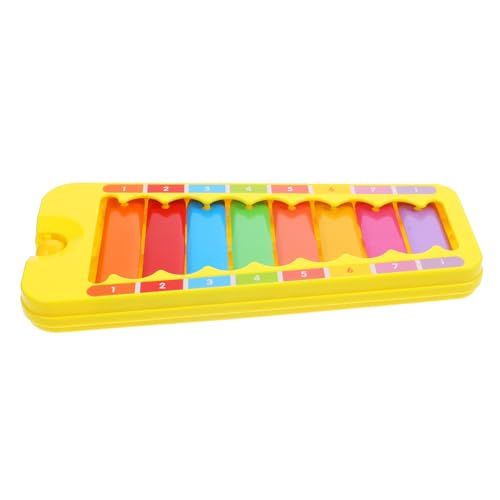 HOMOBABE Xylophon für Percussion Instrument mit Schlägel Musikspielzeug Kreativität und Hörfähigkeiten für Kleinkinder und Vorschulkinder Farbe Zufällig Zufällige Farbe Zufällige Farbe von HOMOBABE