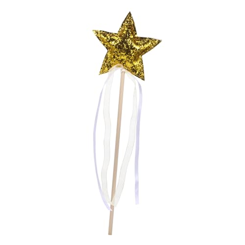 HOMOBABE Zauberstab mit Ribbons Glitzernder Feenstab für Kostümparty Tanz und Fotografie für Geburtstagsfeiern und Festliche Anlässe Gold HOMOBABE Zauberstab mit Ribbons Glitzernder Feenstab für Kostümparty Tanz und Fotografie für Geburtstagsfeiern und Festliche Anlässe Gold von HOMOBABE