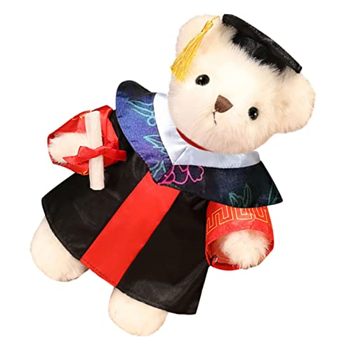 HOMOBABE abschluss ausgestopfter bär kuschelbären abschlussgeschenk plüschbär Party partygeschenke Abschluss trägt Klasse von 2023 Abschlussbär 2023 Abschluss Bär PP Baumwolle von HOMOBABE