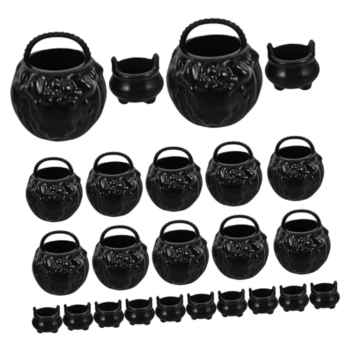 HOMOCONO 1 Set Mini Hexenfass Kessel, Mini Eimer, Kunststoff, Party Halloween Charms, Mini Hexen, Miniatur Eimer, Kunststoff Kessel, Mini Kessel Töpfe, Mini Kessel Töpfe HOMOCONO 1 Set Mini Hexenfass Kessel, Mini Eimer, Kunststoff, Party Halloween Charms, Mini Hexen, Miniatur Eimer, Kunststoff Kessel, Mini Kessel Töpfe, Mini Kessel Töpfe von HOMOCONO