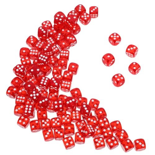 HOMOCONO 100 Stück Transparente Farbige Kristallwürfel Vielseitige Spielwürfel für Brettspiele Partys und Lernprojekte für Geselligkeit und Unterhaltung HOMOCONO 100 Stück Transparente Farbige Kristallwürfel Vielseitige Spielwürfel für Brettspiele Partys und Lernprojekte für Geselligkeit und Unterhaltung von HOMOCONO