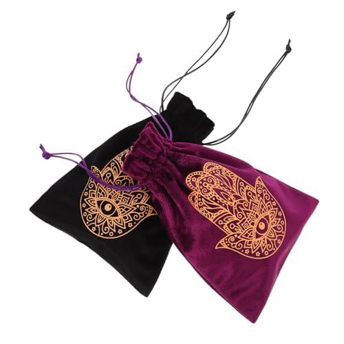 HOMOCONO 2 Stück Kartenaufbewahrungstasche Mit Kordelzug, Tarot Behälter, Tarot Aufbewahrungstasche, Kordelzugtasche Für Tarot Karten, Tarot Kartentasche Mit Kordelzug, Tarot Taschen, HOMOCONO 2 Stück Kartenaufbewahrungstasche Mit Kordelzug, Tarot Behälter, Tarot Aufbewahrungstasche, Kordelzugtasche Für Tarot Karten, Tarot Kartentasche Mit Kordelzug, Tarot Taschen, von HOMOCONO
