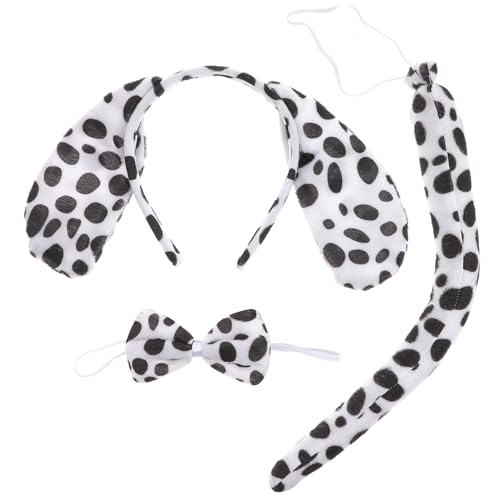 HOMOCONO 2stücke Hundekopfband Mit Schwänzen Und Fliegen Kostüm-requisiten Für Maskeraden Und Partys Geeignet Für Cosplay Und Kreative Verkleidungen HOMOCONO 2stücke Hundekopfband Mit Schwänzen Und Fliegen Kostüm-requisiten Für Maskeraden Und Partys Geeignet Für Cosplay Und Kreative Verkleidungen von HOMOCONO