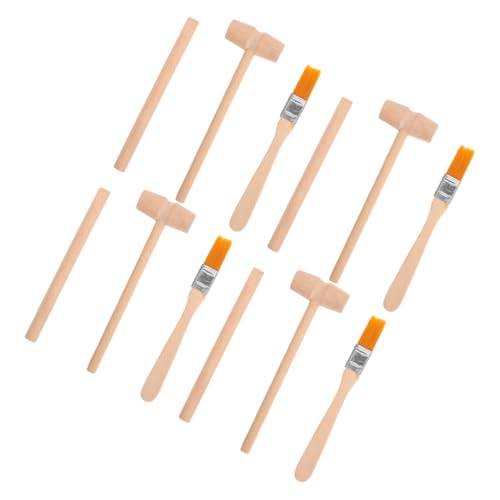 HOMOCONO 4 Sätze Archaeological Excavation Tool Teiliges Mini mit Holzhammer Pinsel Meißel für Sicheren Spielspaß für Bildungsprojekte Experimentieren mit Edelsteinen HOMOCONO 4 Sätze Archaeological Excavation Tool Teiliges Mini mit Holzhammer Pinsel Meißel für Sicheren Spielspaß für Bildungsprojekte Experimentieren mit Edelsteinen von HOMOCONO
