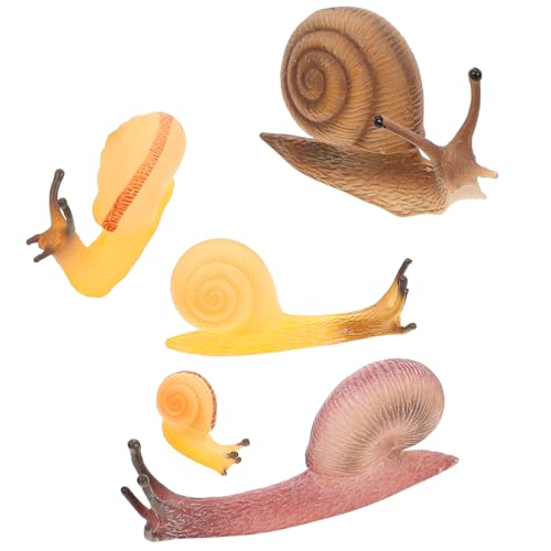 HOMOCONO 5 Stück Simulation Schneckenspielzeug Schneckenfigur Modell Miniaturfiguren Realistische Schneckenfigur Kleine Figuren Kinderspielzeug Schneckendekoration Schneckenfiguren HOMOCONO 5 Stück Simulation Schneckenspielzeug Schneckenfigur Modell Miniaturfiguren Realistische Schneckenfigur Kleine Figuren Kinderspielzeug Schneckendekoration Schneckenfiguren von HOMOCONO