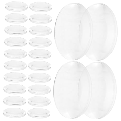 HOMOCONO Transparente Konvexe Linsen Aus 25mm Doppelt Konvexes Linse Für DIY Projekte Und Experimente Ideale Lernhilfen Für Den Physikunterricht von HOMOCONO