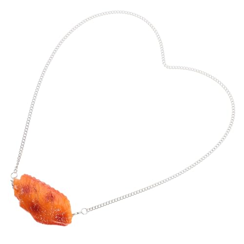 HOMOCONO Chicken Wing Halskette Fried Chicken Dekorationen Party Favor Food Model Anhänger Hip Hop Kleidungszubehör Fried Food Dekoration Hip Hop Halskette Food Dekorationen Food Models HOMOCONO Chicken Wing Halskette Fried Chicken Dekorationen Party Favor Food Model Anhänger Hip Hop Kleidungszubehör Fried Food Dekoration Hip Hop Halskette Food Dekorationen Food Models von HOMOCONO