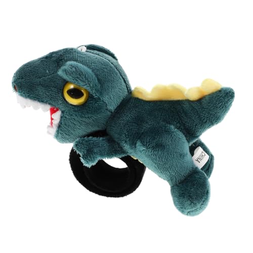 HOMOCONO Dinosaurier Motorrad Ornament Niedlicher Plüsch Dino als Rücklicht Dekoration für Jungen Hochwertige Farbechte Handgriff Figuren für Motorräder Rucksäcke und Partys von HOMOCONO