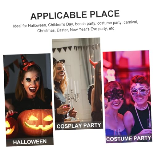 HOMOCONO Halloween Schädel Haarschmuck Totenkopf Haarreif Party Kopfschmuck Cosplay Stirnband Schwarz Langlebig Bequem für Fasching und Karneval HOMOCONO Halloween Schädel Haarschmuck Totenkopf Haarreif Party Kopfschmuck Cosplay Stirnband Schwarz Langlebig Bequem für Fasching und Karneval von HOMOCONO