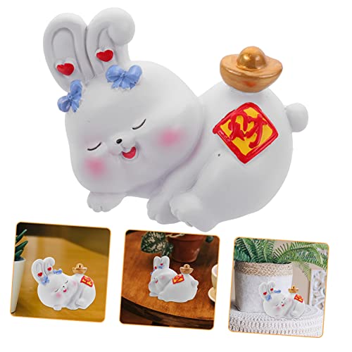 HOMOCONO Hasen Ornament, Hasen Party Dekoration, Hasen Gartenstatue, Hasen Statue Für Draußen, Hasen, Hasen Dekoration, Hasen Statue, Hasen Figur, Kleines Hasen HOMOCONO Hasen Ornament, Hasen Party Dekoration, Hasen Gartenstatue, Hasen Statue Für Draußen, Hasen, Hasen Dekoration, Hasen Statue, Hasen Figur, Kleines Hasen von HOMOCONO