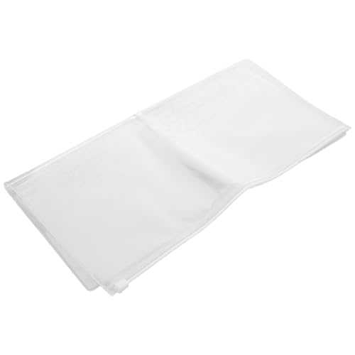 HOMOCONO Klarer PVC Handfächer Schutzbeutel Dicke Staubdichte Tasche für Fächeroberfläche für Diy Unterstützungsfans Einfach zu Reinigen Multifunktionale Aufbewahrungslösung von HOMOCONO