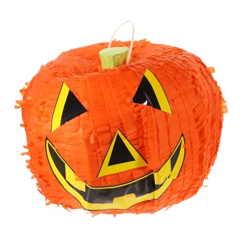 HOMOCONO Kürbis Piñata Faltbare Halloween Dekoration für Kinderpartys aus Sicherem Papier zu Befüllen Aufregendes für Unvergessliche Erinnerungen für Garten und Innenfeiern von HOMOCONO