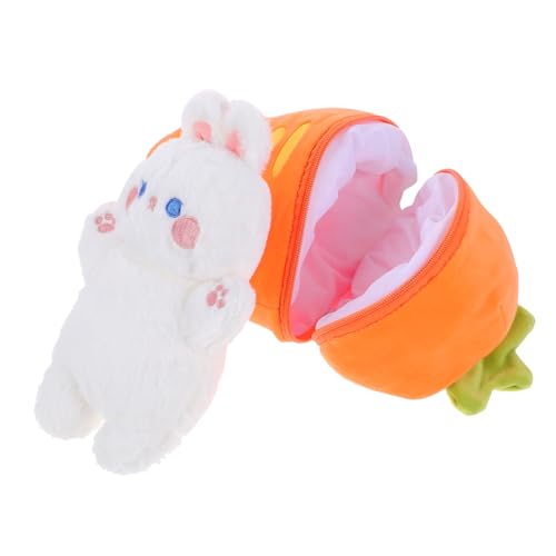 HOMOCONO Kuscheltier Karottenhase Weiches Plüschtier für Geburtstagsgeschenk Kawaii Stofftier für Jungen und Dekoration für Wohnzimmer und Schlafzimmer HOMOCONO Kuscheltier Karottenhase Weiches Plüschtier für Geburtstagsgeschenk Kawaii Stofftier für Jungen und Dekoration für Wohnzimmer und Schlafzimmer von HOMOCONO