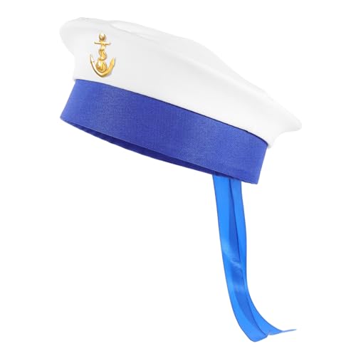 HOMOCONO Marinemütze, Matrosen Cosplay Hüte Für Herren, Matrosen Cosplay Hut Für Herren, Bootfahren, Matrosen Cosplay Hut Für Bootfahren, Matrosen Cosplay Hüte Für Partys, Matrosen Cosplay HOMOCONO Marinemütze, Matrosen Cosplay Hüte Für Herren, Matrosen Cosplay Hut Für Herren, Bootfahren, Matrosen Cosplay Hut Für Bootfahren, Matrosen Cosplay Hüte Für Partys, Matrosen Cosplay von HOMOCONO