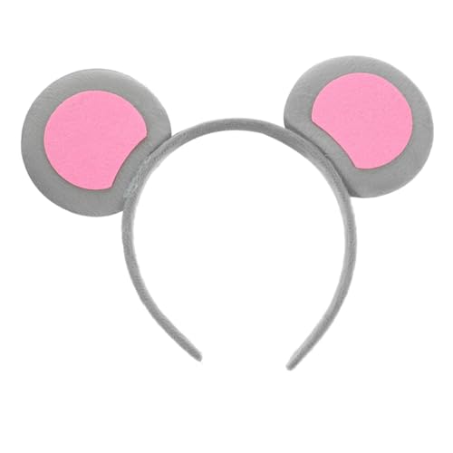 HOMOCONO Mausohren Stirnband aus Langlebigem Material für Halloween und Cosplay Niedliches Haarband für Partys und Kostüme von HOMOCONO