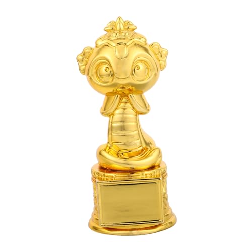 HOMOCONO Trophäe Schlangenskulptur Aus Kunstharz Sternzeichen-schlangenstatue Einzigartige Heimdekoration Lustige Auszeichnung Trophäe Bürodekoration Neujahr HOMOCONO Trophäe Schlangenskulptur Aus Kunstharz Sternzeichen-schlangenstatue Einzigartige Heimdekoration Lustige Auszeichnung Trophäe Bürodekoration Neujahr von HOMOCONO