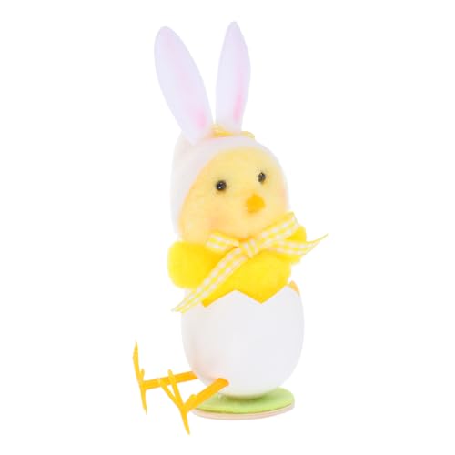 HOMOCONO Osterhase Ohr Küken Plüsch Eierschale Figur Ostern Party Favor HOMOCONO Osterhase Ohr Küken Plüsch Eierschale Figur Ostern Party Favor von HOMOCONO