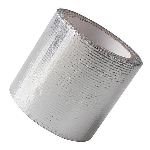 HOMOCONO Silber Rc-karosserieband Aus Aluminiumfolie Selbstklebendes Verstärktes Band Für Rc-Modelle Hitzebeständiges Reflektierendes Band Wasserdichtes Wärmedämmband Für Reparatur Und von HOMOCONO