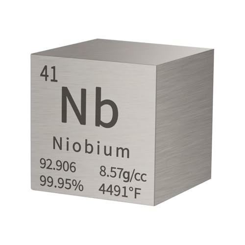 2,5 cm Wolfram-Würfel-Element, Metalldichtewürfel, Homostarry 99,95 % Reinheit, Lehrwerkzeug, Geschenke für Studenten, Lehrer, Wissenschaft, Chemie, Liebhaber, Material-Hobby-Collection, DIY von HOMOSTARRY