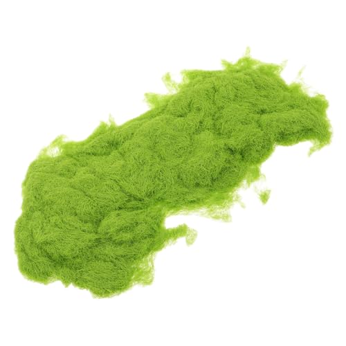 HOMSFOU 1 Packung Baustrohpulvermaterial Falsches Moos Feenhaftes Gartengras Moospulver Modellgras Miniaturgras Künstliches Gras Zum Basteln Gemischtes Statisches Gras Beflockung Green von HOMSFOU