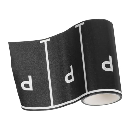 HOMSFOU 1 Rolle Spielzeugparkband DIY-Versorgung Miniatur-Parkplatz-Requisite Papier Black HOMSFOU 1 Rolle Spielzeugparkband DIY-Versorgung Miniatur-Parkplatz-Requisite Papier Black von HOMSFOU