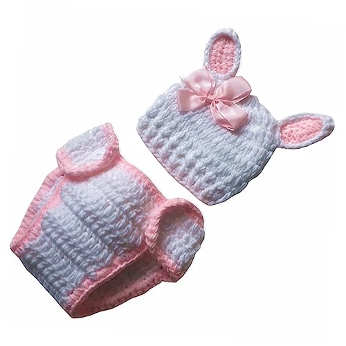HOMSFOU 1 Satz -Accessoires Neugeborenes Stütze Kleinkind hasenkostüme bunny costume spreizwindel babygang present babywip comfy ostern babykostüm Säuglingsfoto-Requisite Garn von HOMSFOU