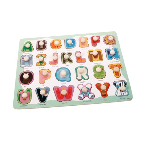 HOMSFOU 1 Satz Briefkognitiver Board Englisches Passendes Pädagogisches Kleinkindspielzeug Alphabettafel Alphabet-rätsel Alphabet-Puzzle Englisches Alphabet Holz HOMSFOU 1 Satz Briefkognitiver Board Englisches Passendes Pädagogisches Kleinkindspielzeug Alphabettafel Alphabet-rätsel Alphabet-Puzzle Englisches Alphabet Holz von HOMSFOU