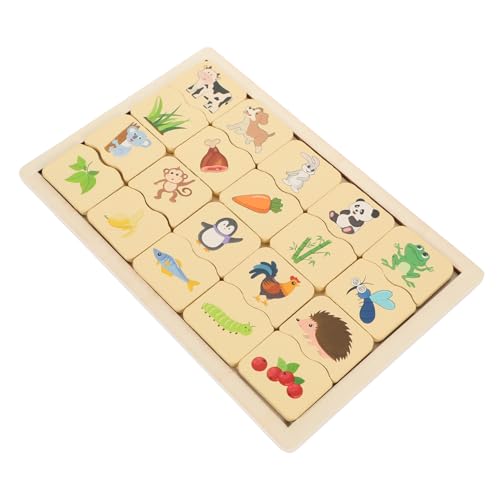 HOMSFOU 1 Satz Holzpuzzle für Pädagogisches Montessori zur Kognitiven Fähigkeiten aus Hochwertigem Schadstofffreiem Holz für Frühe Lernphasen und Zahlenverständnis HOMSFOU 1 Satz Holzpuzzle für Pädagogisches Montessori zur Kognitiven Fähigkeiten aus Hochwertigem Schadstofffreiem Holz für Frühe Lernphasen und Zahlenverständnis von HOMSFOU