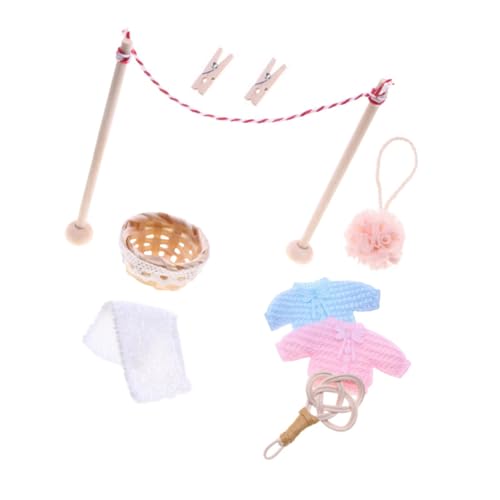 HOMSFOU 1 Satz Kleiderstange Miniatur-Wäscheständer Wäschezubehör für Puppenstuben Dollhouse Trockenstange Mini-Wäscheständer -Wäscheständer Holz HOMSFOU 1 Satz Kleiderstange Miniatur-Wäscheständer Wäschezubehör für Puppenstuben Dollhouse Trockenstange Mini-Wäscheständer -Wäscheständer Holz von HOMSFOU