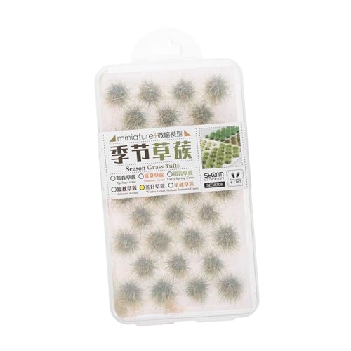 HOMSFOU 1 Satz Modell Sandtisch Rasen Miniaturen Gras Modellgras Simulationsgras-Miniatur Kleine Grasbüschel Künstliches Gras Zum Basteln Bastelgras Miniaturgras Plastik von HOMSFOU