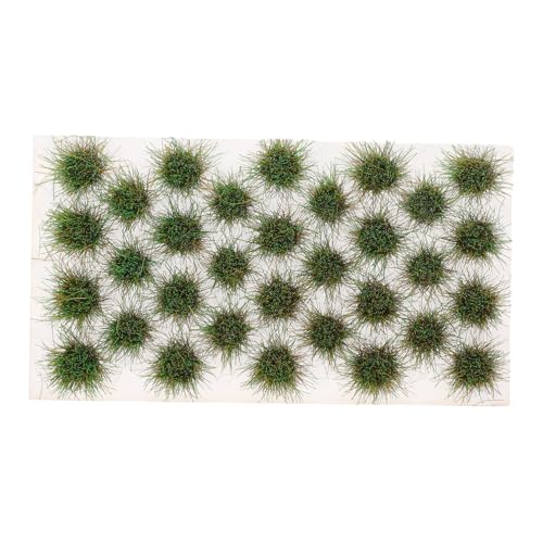 HOMSFOU 1 Satz Modell Sandtisch Rasen Statisches Grasmodellgras Grasbüschel Miniatur Miniaturen Gras Miniaturgras Kleine Grasbüschel Simulationsgras-Miniatur Plastik Green von HOMSFOU
