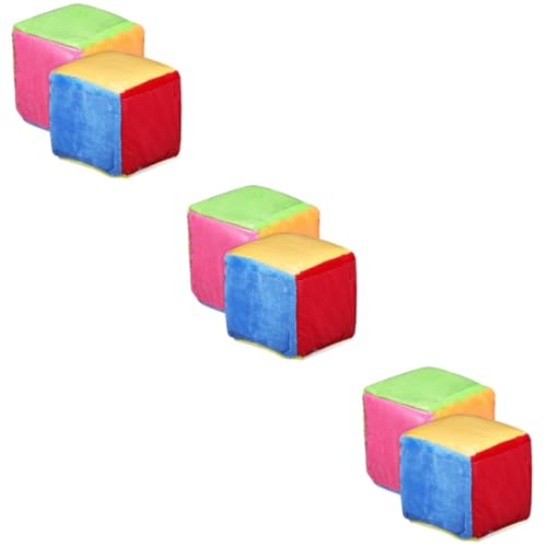 HOMSFOU 1 Satz Plüschtier Story Cubes -Spiel Spiel Würfel Frühes Lernen Bunte Würfel Geschichtenwürfel Taschenwürfel Lernen Würfel -lernspielzeug Stoff 2 Stück HOMSFOU 1 Satz Plüschtier Story Cubes -Spiel Spiel Würfel Frühes Lernen Bunte Würfel Geschichtenwürfel Taschenwürfel Lernen Würfel -lernspielzeug Stoff 2 Stück von HOMSFOU
