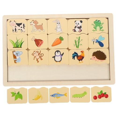 HOMSFOU 1 Satz Tierepaarungspaare Puzzlematte Nagel-Puzzles aus Holz -Puzzle- Holzpuzzles für Kleinkinder pädagogisches Kleinkindspielzeug Holzrätsel hölzern HOMSFOU 1 Satz Tierepaarungspaare Puzzlematte Nagel-Puzzles aus Holz -Puzzle- Holzpuzzles für Kleinkinder pädagogisches Kleinkindspielzeug Holzrätsel hölzern von HOMSFOU