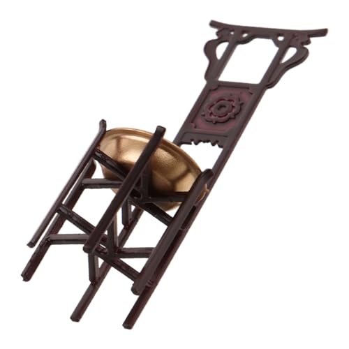 HOMSFOU 1 Set Retro Möbelmodell Realistisches Miniaturspielzeug Bezaubernde Mini Möbel Verschleißfeste Mini Möbel Zarte Mini Möbel Miniatur Hausdekor Miniatur Möbel Aus Holz von HOMSFOU