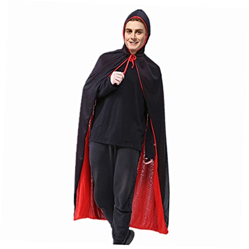 HOMSFOU 1 Umhang- -Tasche mit Halloweenkostüm halloween umhang Accessoires für Mädchen Vampirumhang für Erwachsene Kinderplatz Mädchenkleidung Jungen-Outfit Partykostüme von HOMSFOU