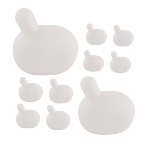 HOMSFOU 10 Stück Bubble Inner Core Ball Accessoires Puppe zusammendrücken, Blase einführen Quetschspielzeugzubehör Austausch der inneren Kugel des Quetschspielzeugs Kieselgel Weiß HOMSFOU 10 Stück Bubble Inner Core Ball Accessoires Puppe zusammendrücken, Blase einführen Quetschspielzeugzubehör Austausch der inneren Kugel des Quetschspielzeugs Kieselgel Weiß von HOMSFOU