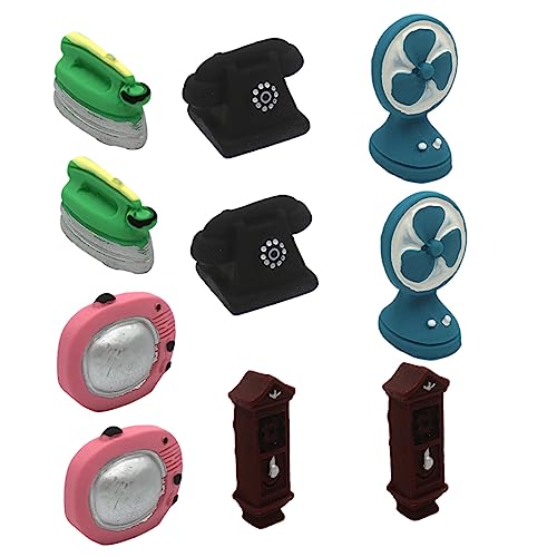 HOMSFOU 10 Stück Home Appliance Model Ornamente Mini Winzige Möbel Tell dir vor, zu kleine möbel Kinderspielzeug Harz HOMSFOU 10 Stück Home Appliance Model Ornamente Mini Winzige Möbel Tell dir vor, zu kleine möbel Kinderspielzeug Harz von HOMSFOU
