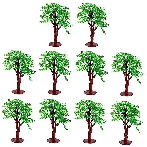 HOMSFOU 10 Stück Mikro-Landschaftsverzierung Landschaftsmodellbaum grüner Modellbaum Miniatur grünes Landschaftsmodell grüner vorbildlicher blumenbaum Modellbäume Green HOMSFOU 10 Stück Mikro-Landschaftsverzierung Landschaftsmodellbaum grüner Modellbaum Miniatur grünes Landschaftsmodell grüner vorbildlicher blumenbaum Modellbäume Green von HOMSFOU