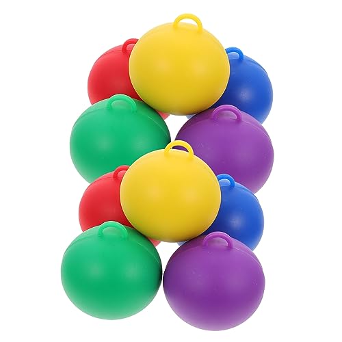 HOMSFOU 10 Stück Teiliges Buntes Ballongewicht Wiederverwendbarem Kunststoff mit Großem für Heliumballons und Aluminiumfolie Ballons für Geburtstagsfeiern Hochzeiten Familienfeste und von HOMSFOU