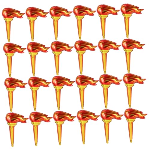 HOMSFOU 100 Stück Aufblasbare Taschenlampe Gefälscht Luftballons Flammen Thematisiert Wettbewerb Aufblasbare Flamme Für Sport Party Künstlich Bläst Auf Flackern Vorgeben Farbe Bunt Plastik HOMSFOU 100 Stück Aufblasbare Taschenlampe Gefälscht Luftballons Flammen Thematisiert Wettbewerb Aufblasbare Flamme Für Sport Party Künstlich Bläst Auf Flackern Vorgeben Farbe Bunt Plastik von HOMSFOU