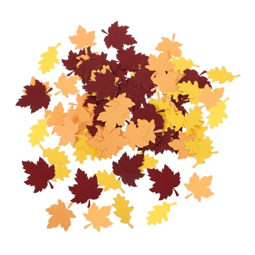 HOMSFOU 100 Stück Konfetti Aus Ahornblättern Fallen Thema Thanksgiving-konfetti Vorabend Konfetti Party Oh Danksagung Thanksgiving-tischstreuung Junge Herbst Streuen Baum Papier HOMSFOU 100 Stück Konfetti Aus Ahornblättern Fallen Thema Thanksgiving-konfetti Vorabend Konfetti Party Oh Danksagung Thanksgiving-tischstreuung Junge Herbst Streuen Baum Papier von HOMSFOU