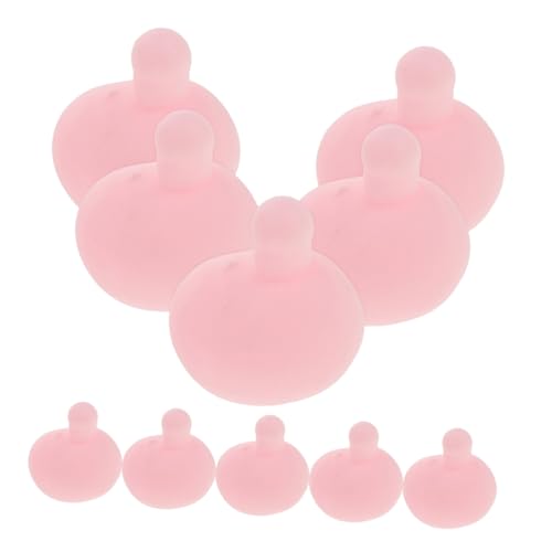 HOMSFOU 12 Stück Blasenkernball Bälle Quetschen Stressball Häkeln Quetschspielzeugeinsatz Drücken Mit Silikoneinsätzen Stressbälle Häkeln Kieselgel Rosa HOMSFOU 12 Stück Blasenkernball Bälle Quetschen Stressball Häkeln Quetschspielzeugeinsatz Drücken Mit Silikoneinsätzen Stressbälle Häkeln Kieselgel Rosa von HOMSFOU